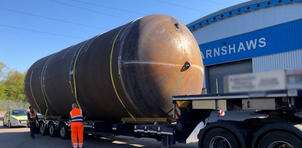 Barnshaws has once again exceeded its limits with the production of the largest welded tank third image