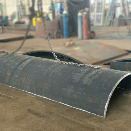 15 thick plate 3636mm rolled width R-635mm