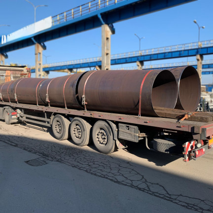 large cylinders plate rolling 