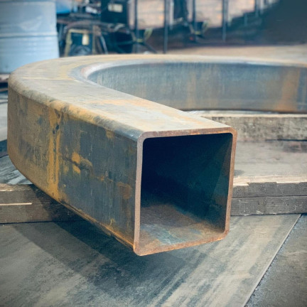 Induction Bending part on the floor 