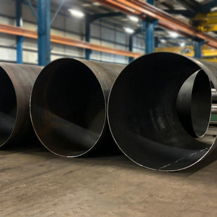 Plate rolling 3 bif cylinders on the floor 