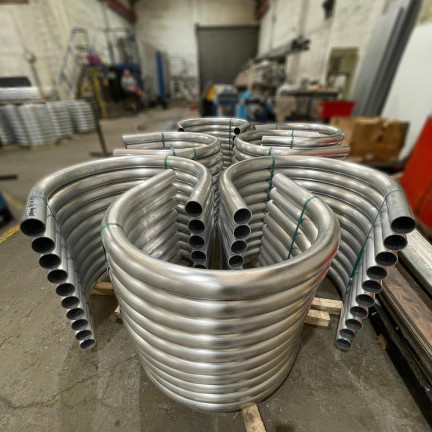 Tube bending in batches 