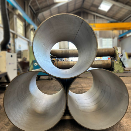 3 cylinders plate rolling 