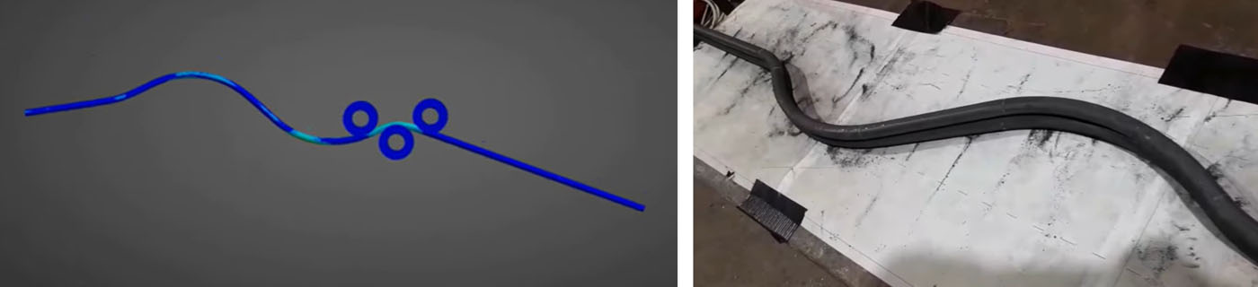 How Do You Turn a Straight Pipe into an S-Bend?