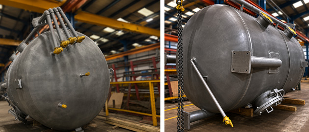 Specialist Fabrication for a Chemical Pressure Vessel Project