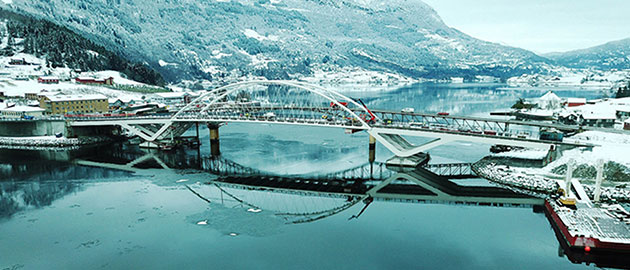 Loftesnes Bridge Norway